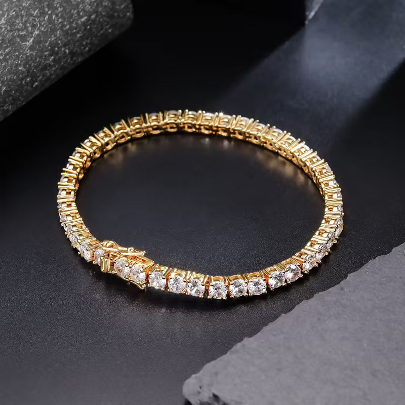 White Tennis Bracelet