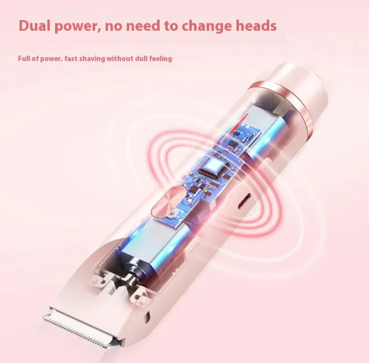 SilkySmooth™ 2-in-1 Hair Remover & Precision Shaver