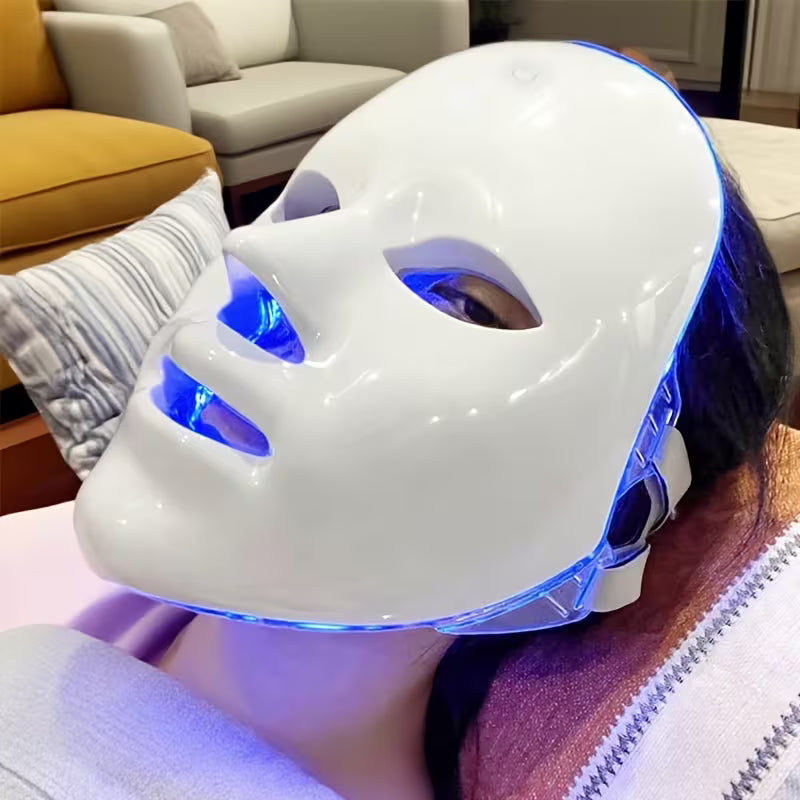LumiGlow 7-Color LED Facial Beauty Mask