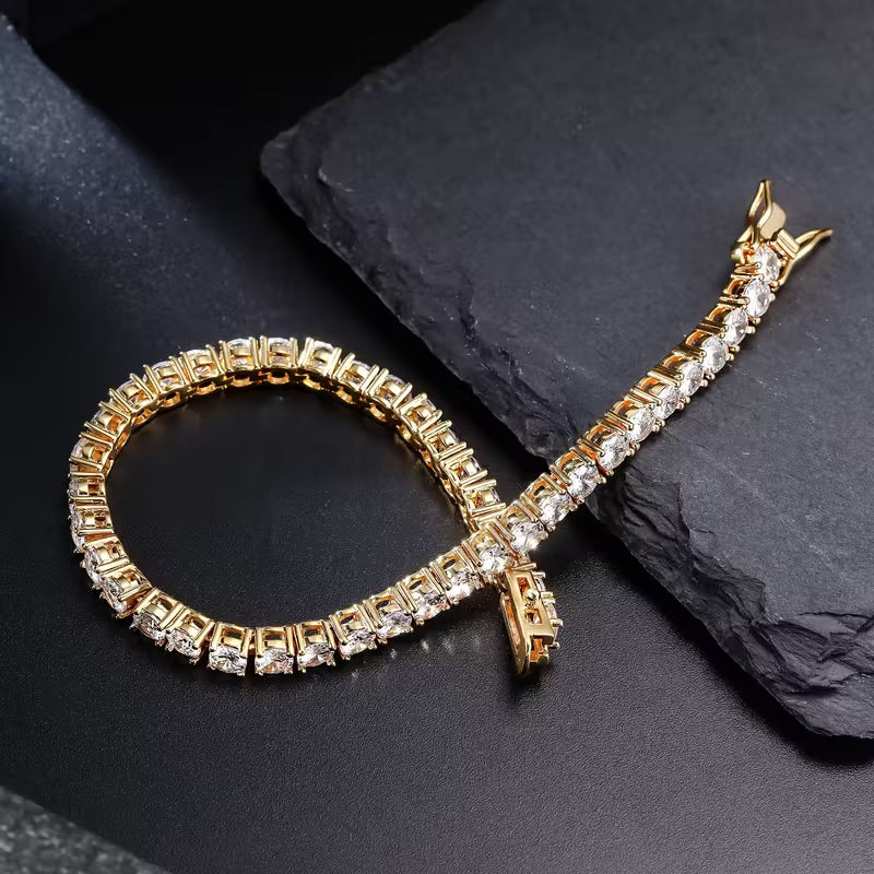 White Tennis Bracelet