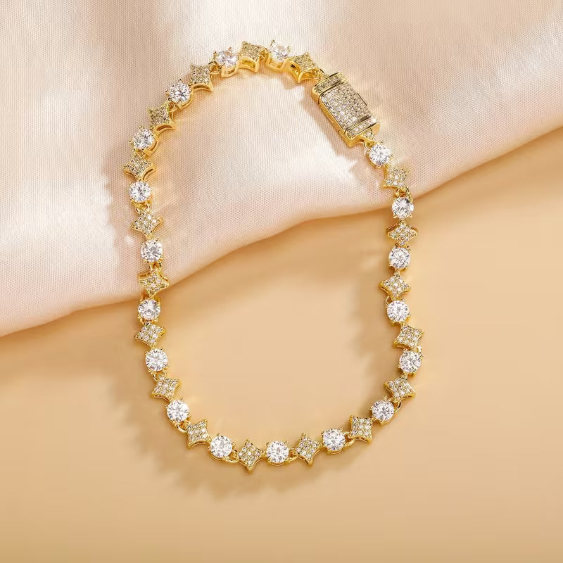 Iced Stone Tennis Bracelet