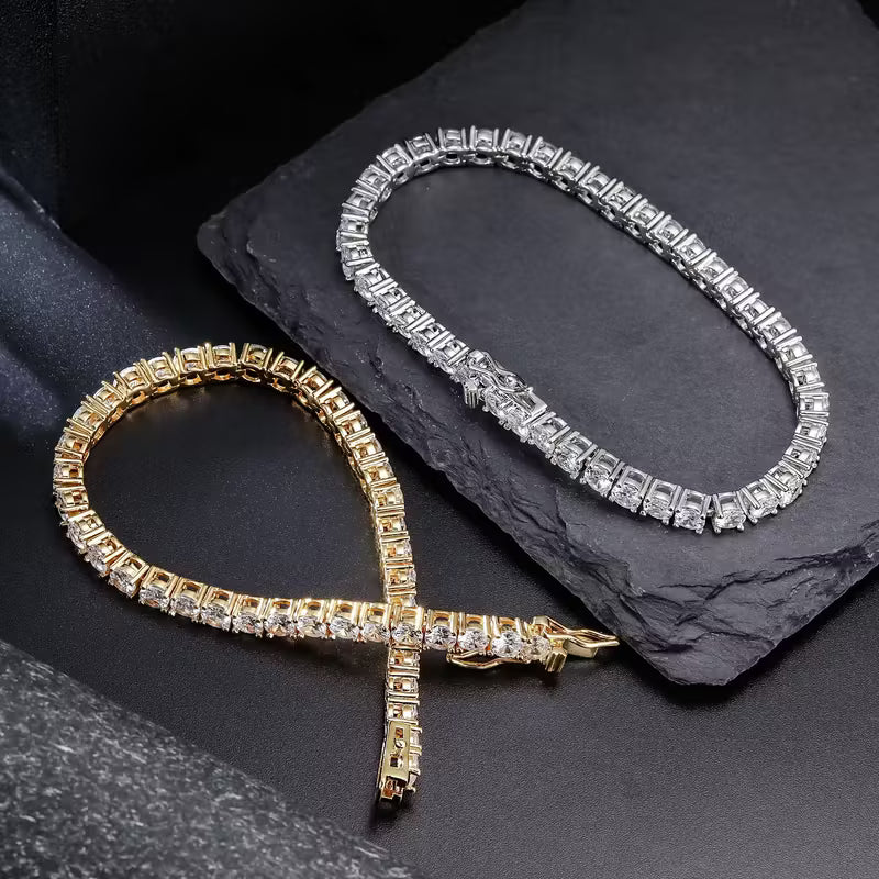 White Tennis Bracelet