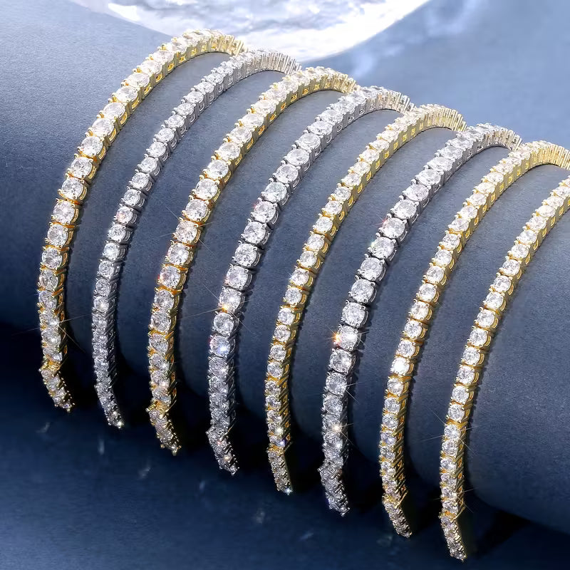 White Tennis Bracelet